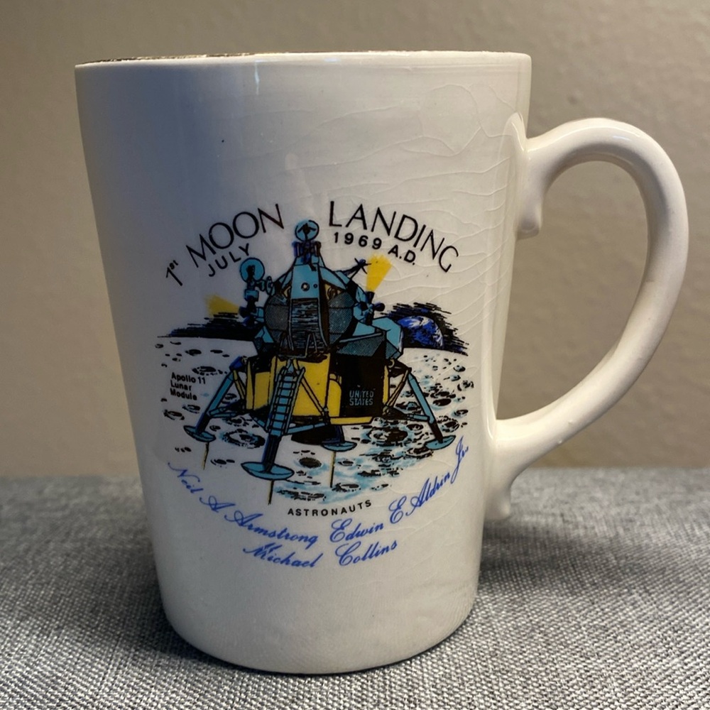 1st Moon Landing Vintage Mug